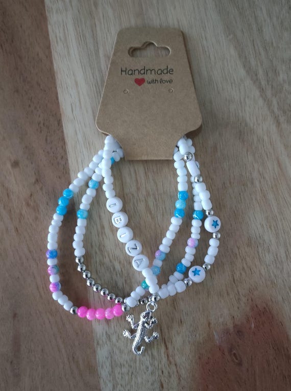 Ibiza Boho Bracelets Set of 3 Hand Made