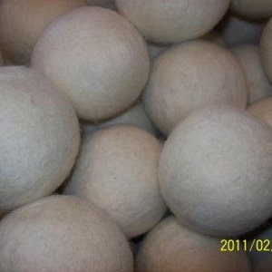 Eco-Friendly Wool Dryer Balls image 1