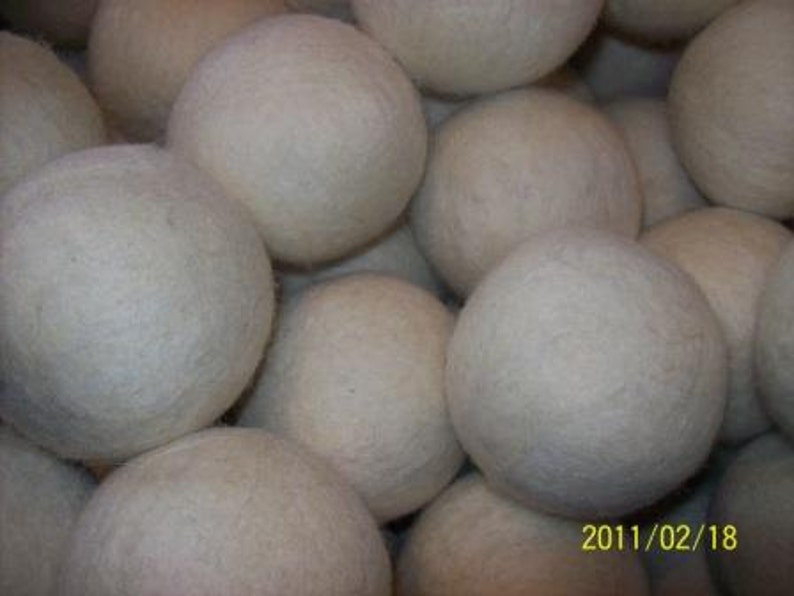 Eco-Friendly Wool Dryer Balls image 1