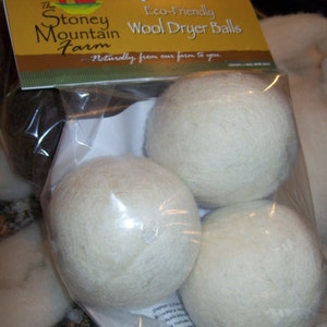 Eco-Friendly Wool Dryer Balls image 2