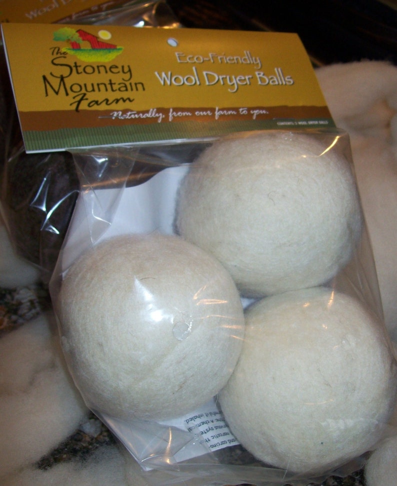 Eco-Friendly Wool Dryer Balls image 2