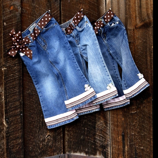 Embellished Jeans - Etsy