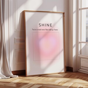 motivation Digital Wall art dopamine home decor Girly Room print gift for her poster digital trendy printable art girly wall art funky print