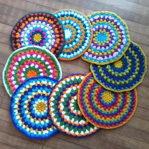 Retro Filzkissen - Stuhlkissen - Gartenkissen - Wanderkissen  - Handarbeit