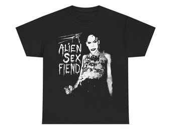 Alien Sex Fiend T Shirt Unisex Heavy Cotton T-Shirt S-5XL