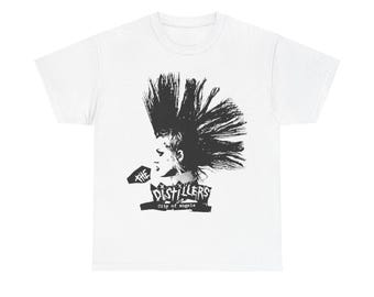 The Distillers Vintage T-shirt: American Punk Rock Band Tee