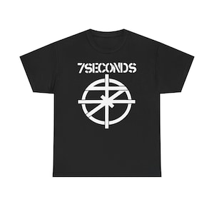 Camiseta 7 Seconds Straight Edge Hardcore Punk Gorilla Biscuits SSD Negative Approach Youth Brigade, camiseta unisex de algodón grueso, tallas S-5XL imagen 1