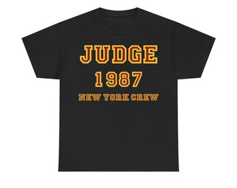Judge T-shirt New York Hardcore Straight Edge Jeunesse d'aujourd'hui Gorilla Biscuits Chaîne de force Warzone T-shirt unisexe en coton épais S-5XL