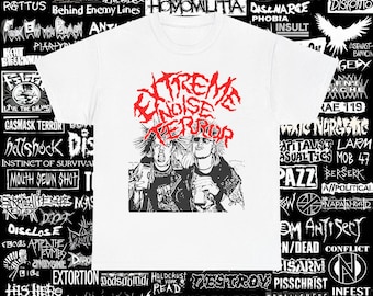 Extreme Noise Terror Shirt - Etsy