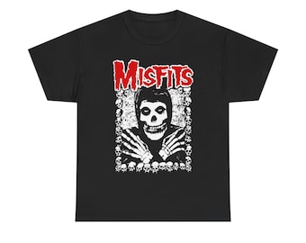 THE MISFITS　Thrash Punk Hardcore l Misfits Vintage T Shirt 1980's Evilive Logo Hardcore Punk