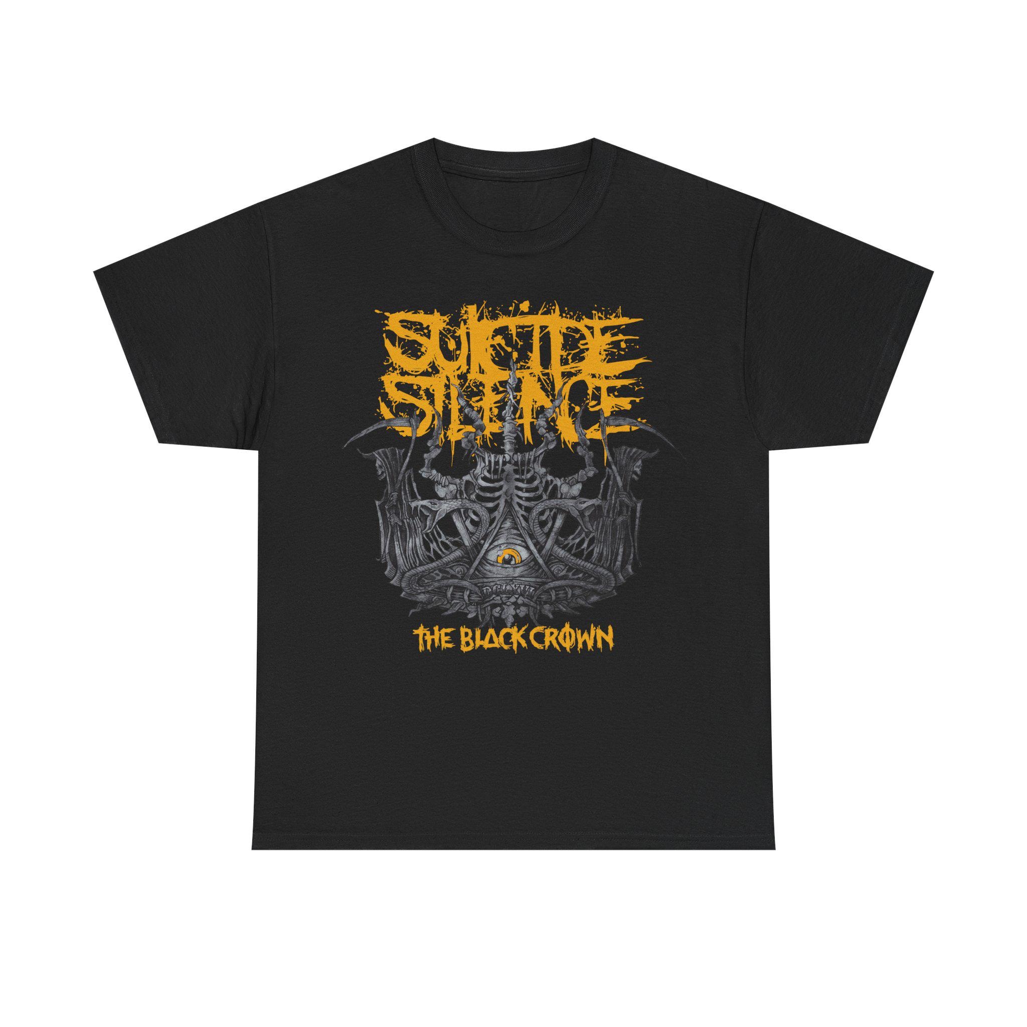 Suicide Silence T Shirt the Black Crown Deathcore Whitechapel