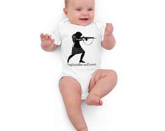 Body de bebé de algodón orgánico del Ejército Republicano Irlandés
