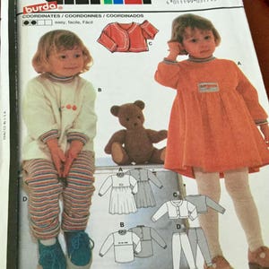 Burda 3179 Dress, Pants and Jacket, uncut, size 2-6
