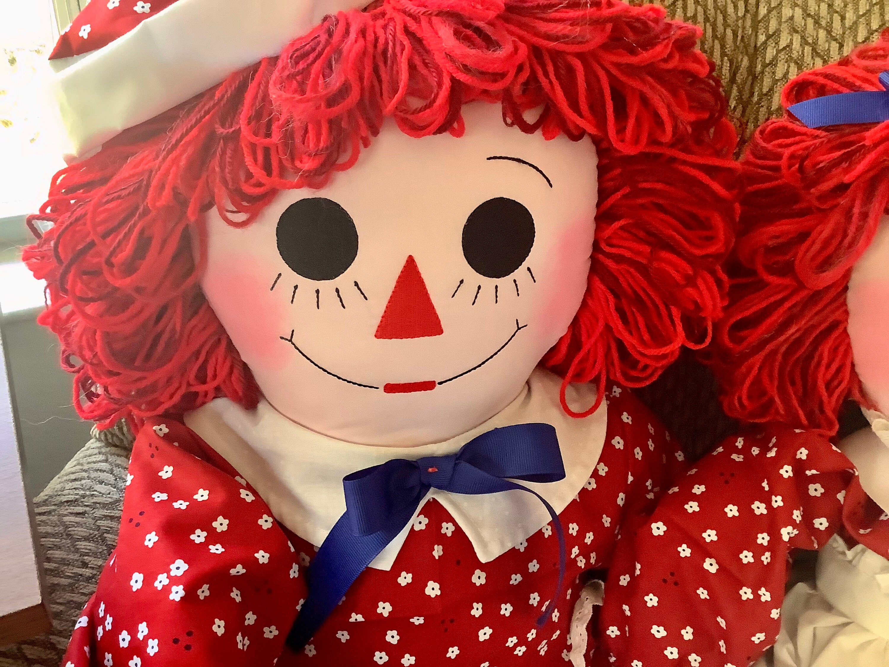 36 Inch Raggedy Ann and Andy Doll Set Handmade - Ready to Ship
