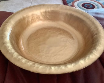 Southern Home made in Germany 10.25” Diameter Serving Bowl | Metallic Gold | Excellent Condition