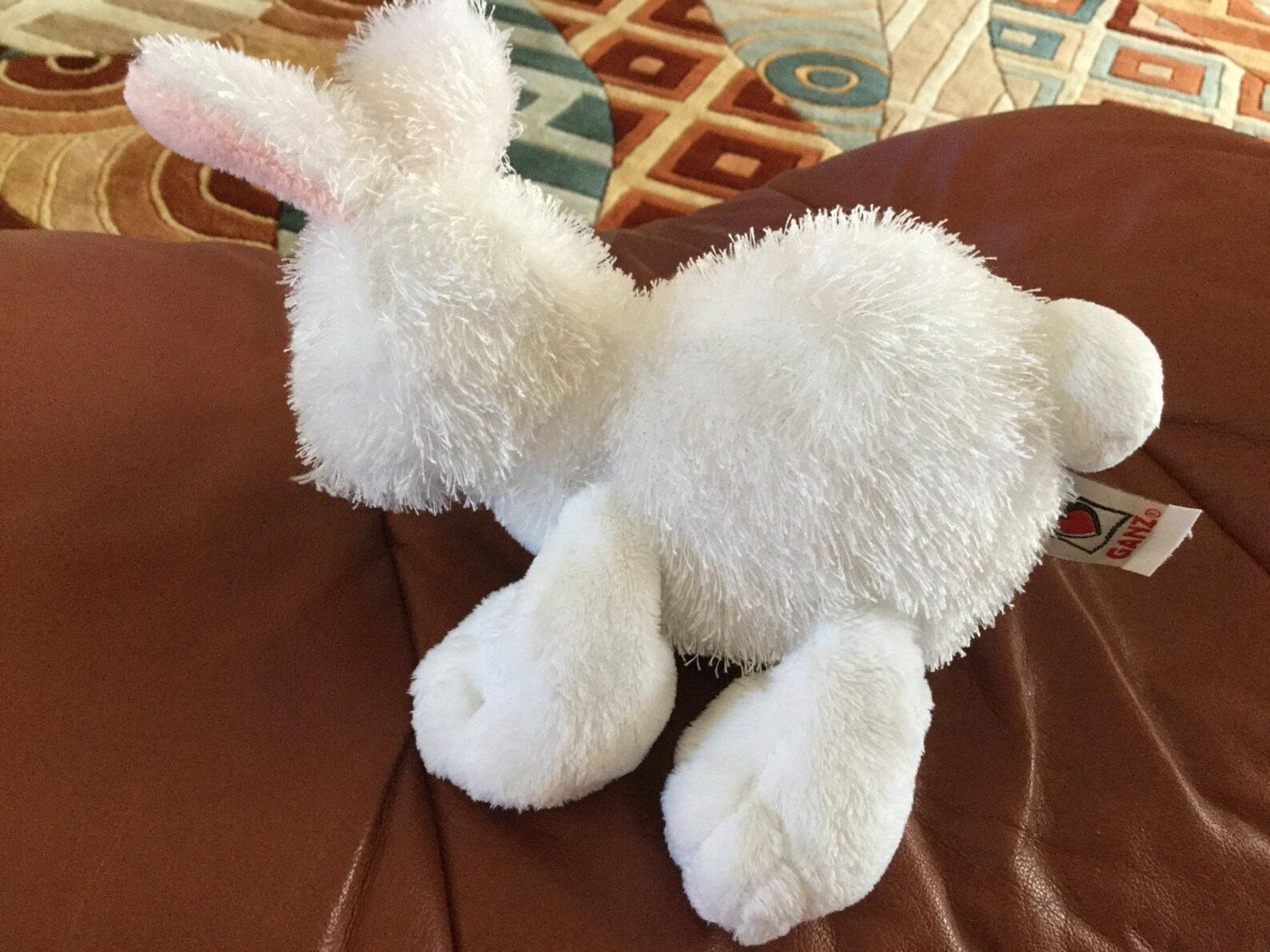 Vintage Ganz White Rabbit Can Be Personalized on Ears | Etsy