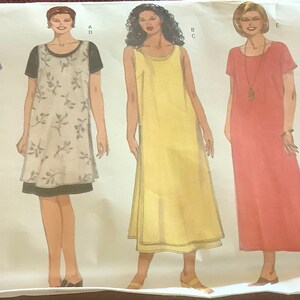 Butterick 6153 Very Easy Womens Petite Dress | Size 22w-26w | Uncut pattern