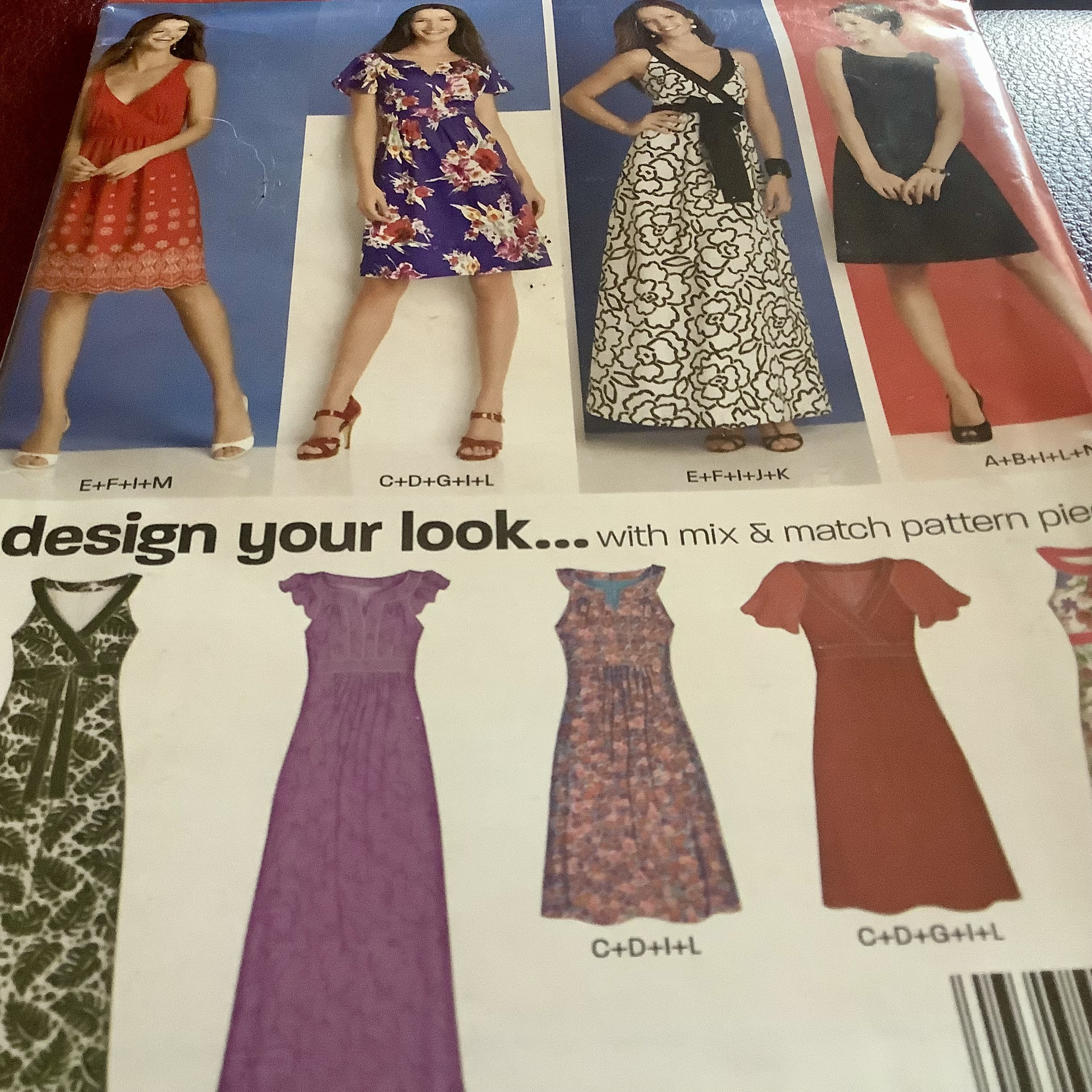 New Look 6864 Dress Pattern | 5 Styles, Size 8-18 (uncut) - Etsy