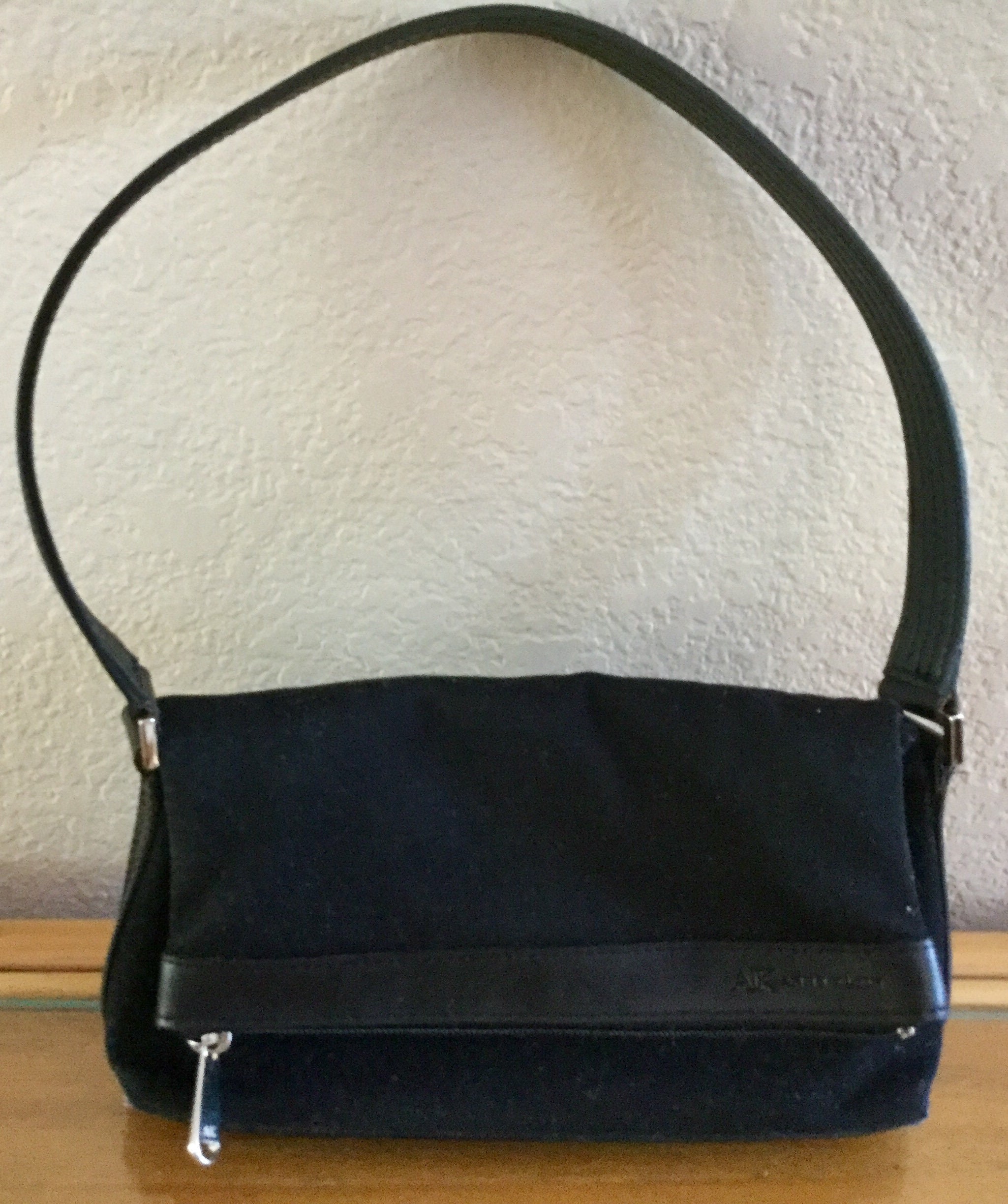 Vintage Anne Klein Fold Over Small Purse Satchel Purse Etsy UK
