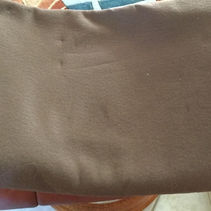 Brown Felt Fabric | 1 Yard by 102” wide | Brown felt