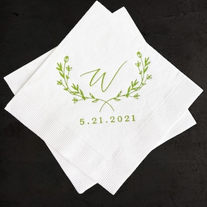 Tovaglioli personalizzati per matrimonio Tovaglioli personalizzati per cocktail Matrimonio Pranzo personalizzato stampato Carta per feste Logo Monogrammi Tovaglioli personalizzati per matrimonio