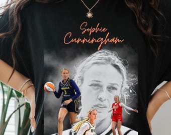 Sophie Cunningham Indiana Fever Tee: Basketball Fan Apparel