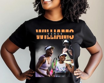 Camiseta de tenis vintage de Venus Williams: moda deportiva retro
