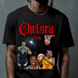 Chelsea Gray Graphic Tee: WNBA Basketball Shirt