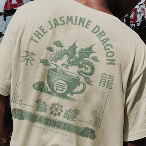 Jasmin Drachen Teehaus Shirt, Oversized Look, Onkel Iroh Shirt, Avatar Shirt, The Last Airbender Shirt, Airbender Shirt, Cartoon-Serie
