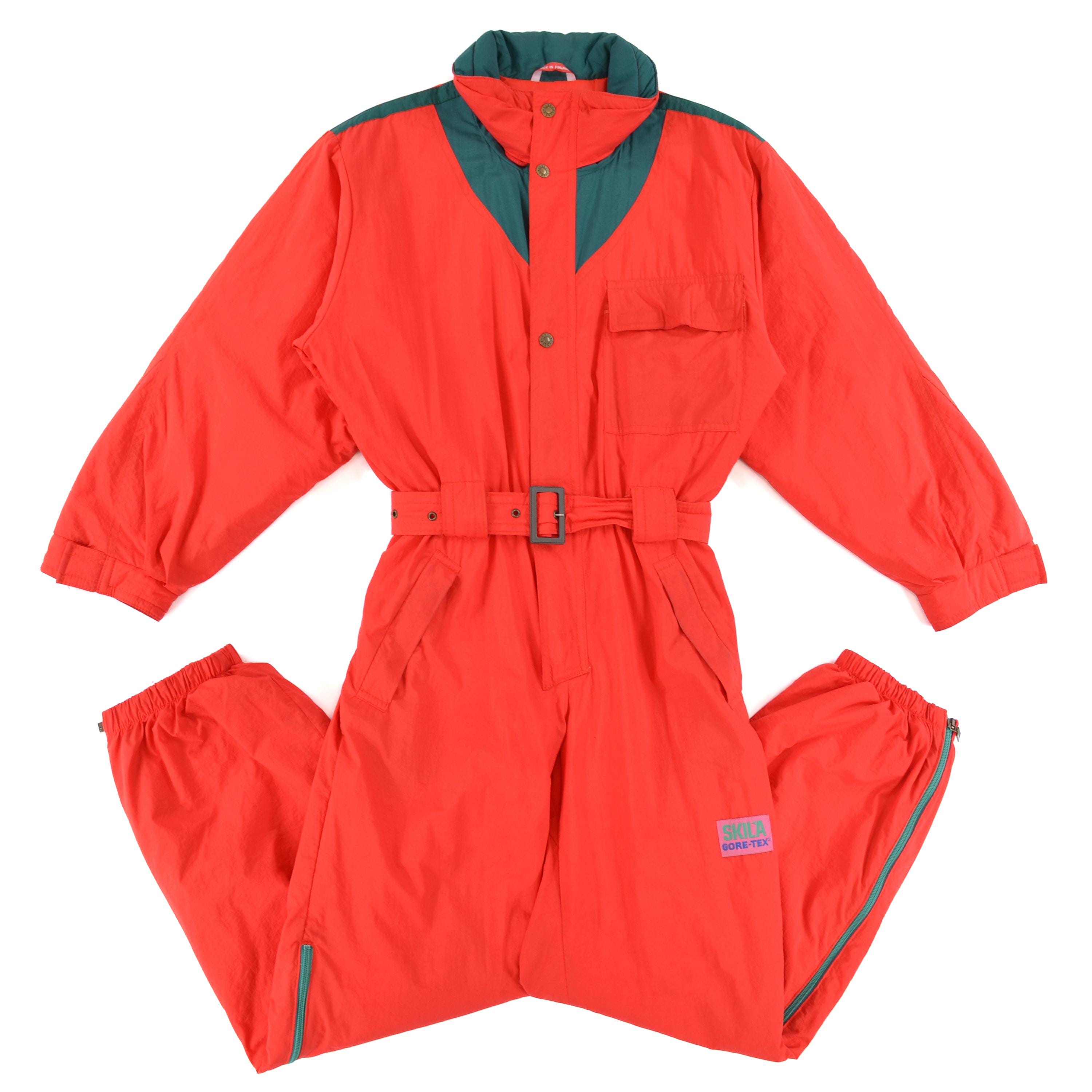 Skila Gore-tex Vintage 90s One Piece Winter Snowboard Ski Jumpsuit