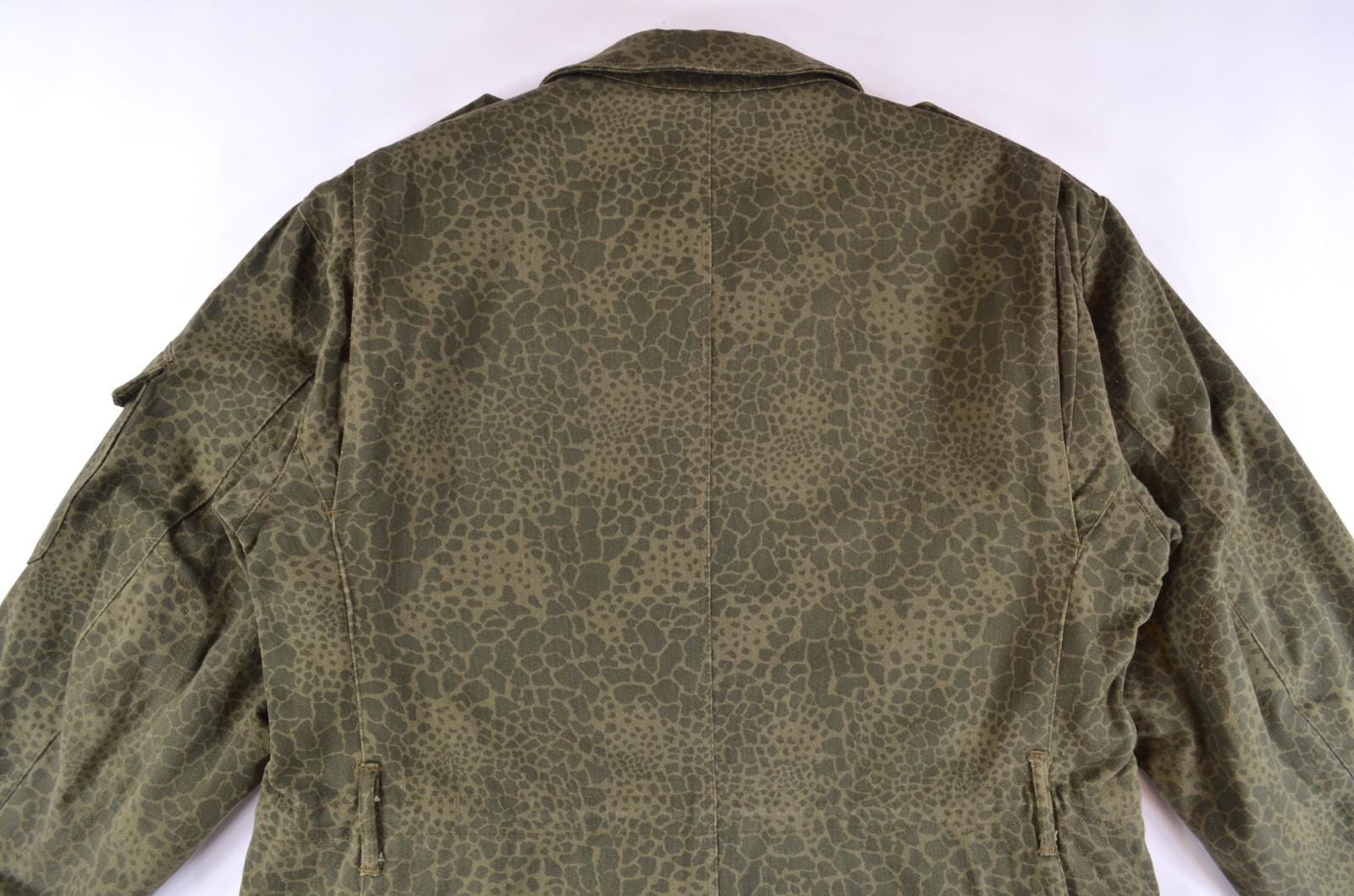 Polish Poland M89 Army Vintage 80s-90s Pantera Camo Field Coat