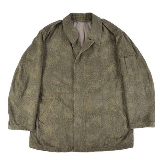 Polish Poland M89 Army Vintage 80s-90s Pantera Camo Field Coat