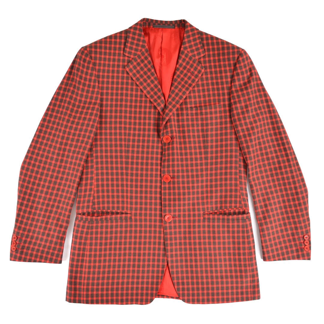ジャケット VERSACE FW23 Black tweed blazer (10108571A06545 1B000) Versace Black Tweed Blazer | italist