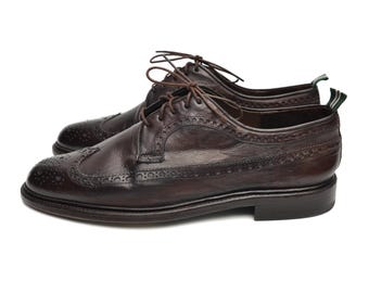 Vintage 90\'s Kenneth Cole New York Burgundy Brown Spectator Dress Shoe Size 13 Kenneth Cole Reaction Red Dress Shoes for Men for sale | eBay main image 4