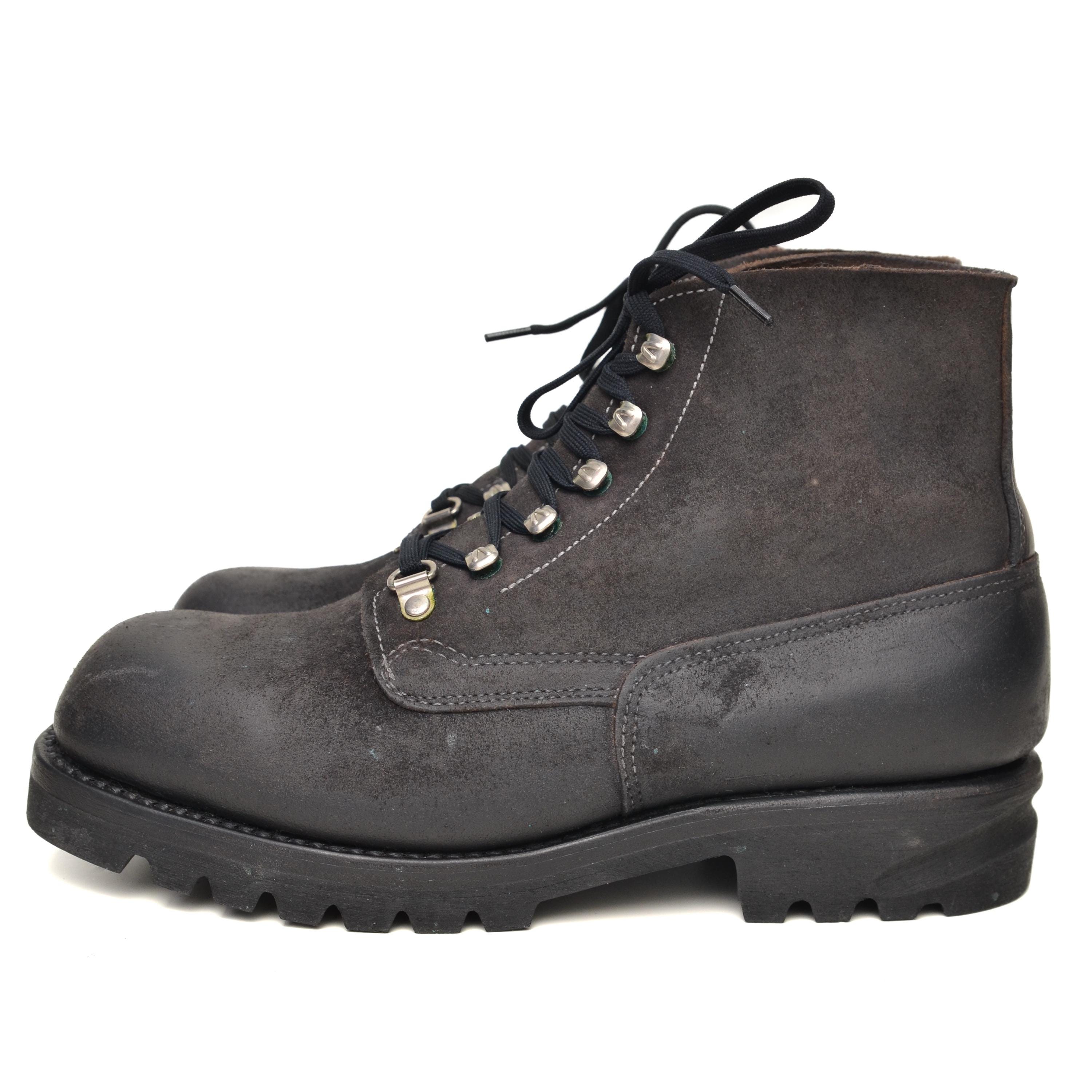 Minerva Vintage 80er Jahre Schweizer Armee Gebirgskampfstiefel Gr. 27 cm