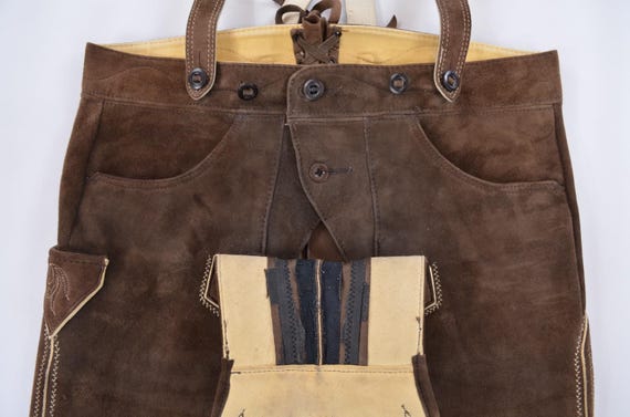 Karl Kluber Leather Bavarian Austrian Tyrol Trachten Pants Mens EUR 52 / US ~W36 View 5
