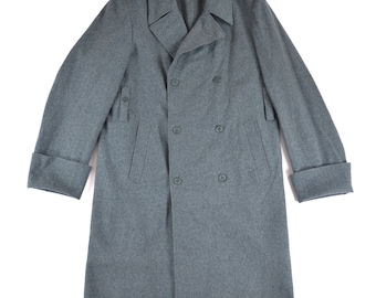Swiss Army Military Vintage 60s 70s Double Breasted Wool