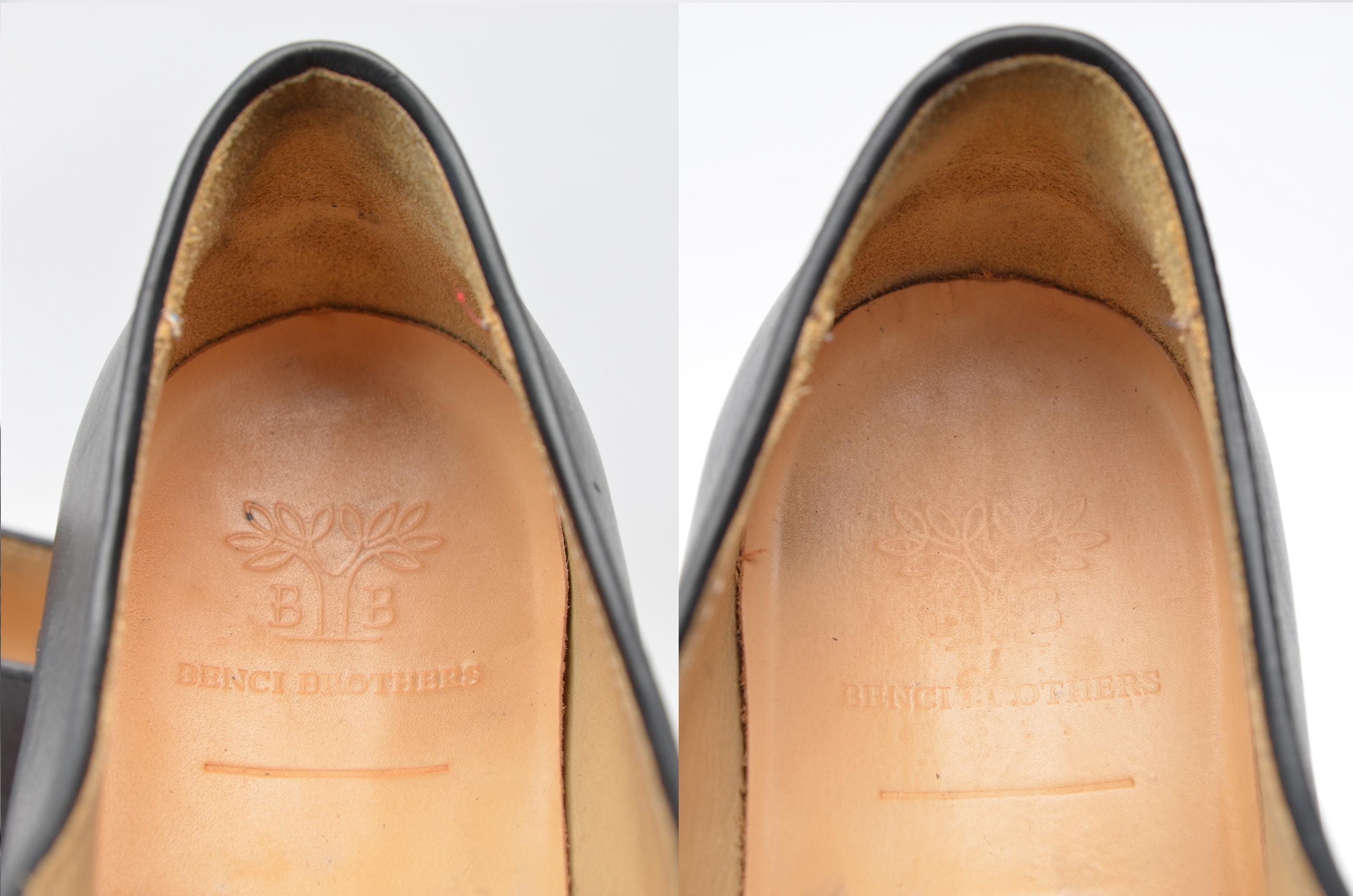 Benci Brothers Men\'s Leather Oxfords Shoes Size 42.5 Benci Brothers Oxford Men main image 2