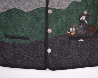 【GIESSWEIN】チロリアン wool jacket GIESSWEIN ボイルドウール チロリアンジャケット オーストリア