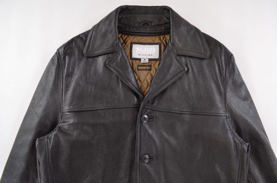 Wilsons Leather M.julian Thinsulate Black Coat Jacket Mens Sz M - Etsy
