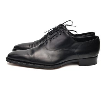 Gucci Tom Ford era Black Leather Oxford Derby Shoes Men's US 10.5 / EUR 44.5 / UK 9.5