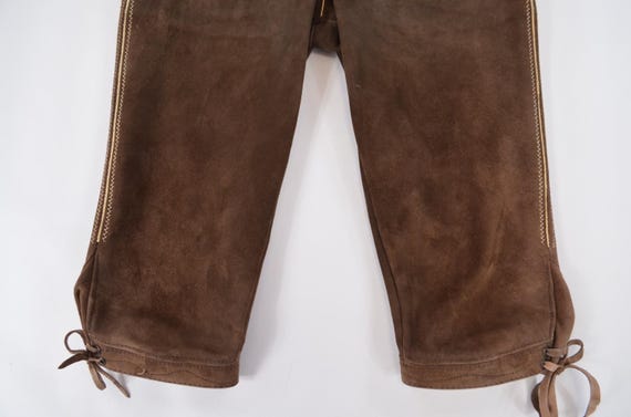 Karl Kluber Leather Bavarian Austrian Tyrol Trachten Pants Mens EUR 52 / US ~W36 View 3