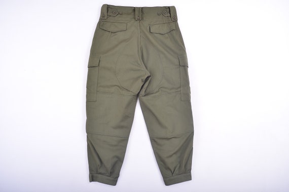 Seyntex Vintage 1977 Belgium Army Military Cargo Combat M-64 Seyntex Vintage 1977 Belgium Army Military Cargo Combat M-64