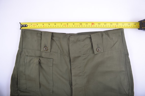 Seyntex Vintage 1977 Belgium Army Military Cargo Combat M-64