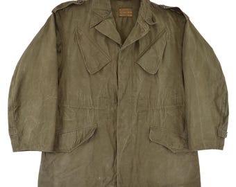 Dutch Army Military Vintage 60s-70s Coat Jacket Mens sz 96x100 / US ~L-XL