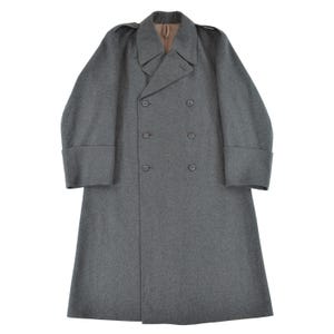 Swiss Army Military Vintage 1962 60-70s Double Breasted Wool