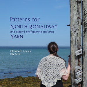 pdf copy of Patterns for North Ronaldsay and other 4 ply/fingering and arn Yarn by Elizabeth Lovick instant download image 1
