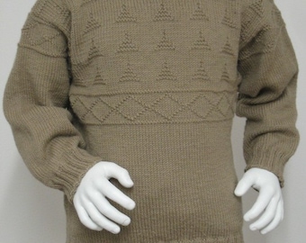 pdf pattern for the Lighthouse Gansey in Child Sizes by Elizabeth Lovick - instant download