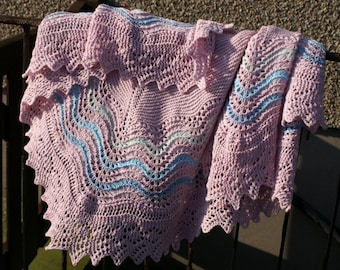 pdf pattern for Hap Shawl Pattern by Elizabeth Lovick - instant download