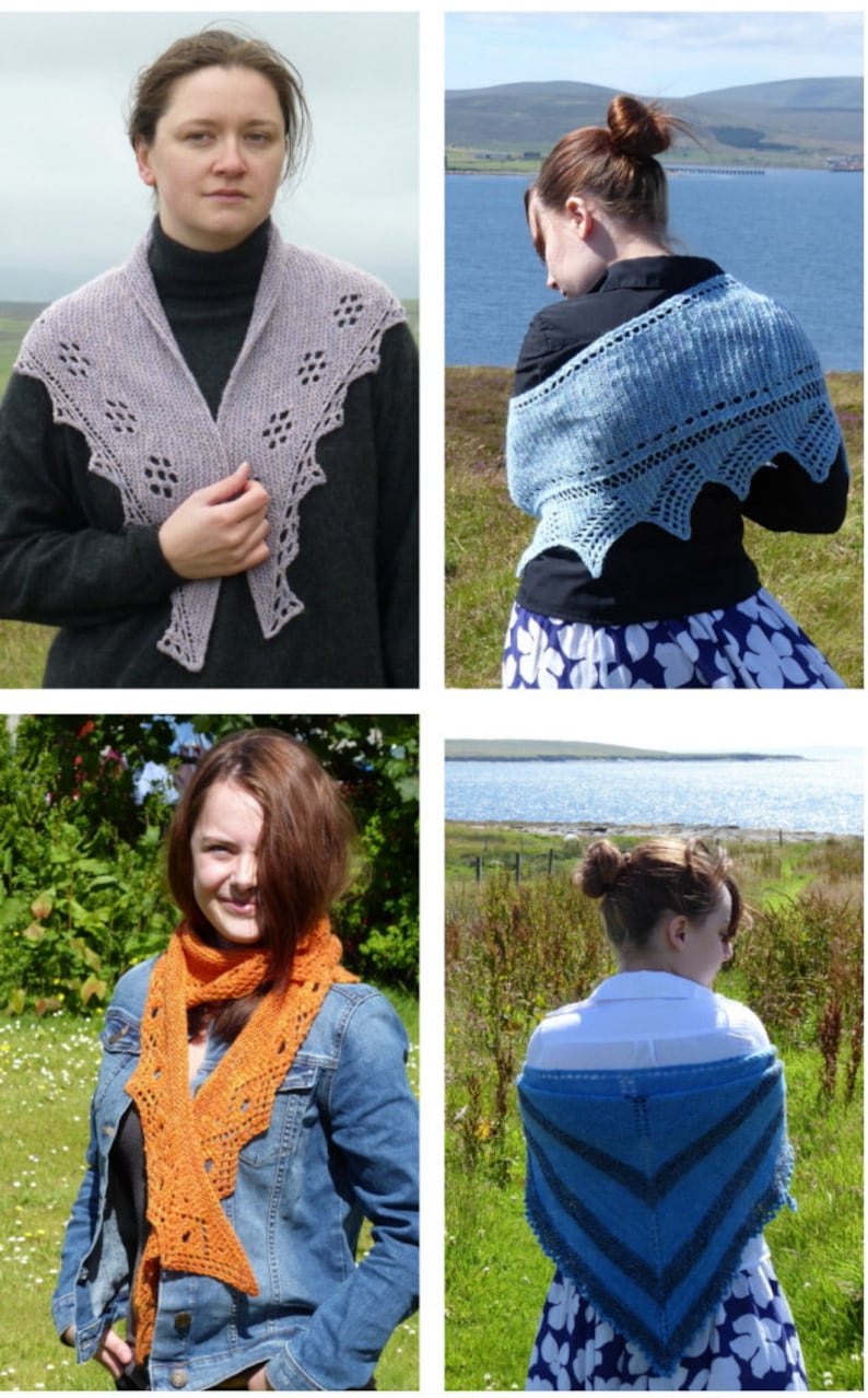 pdf copy of Patterns for North Ronaldsay and other 4 ply/fingering and arn Yarn by Elizabeth Lovick instant download image 4